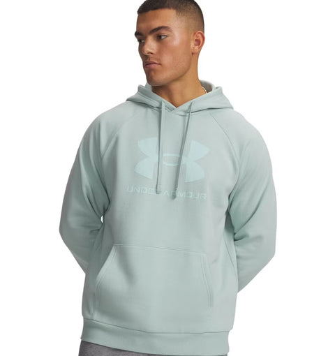 Sweat à capuche UA Icon Fleece Green