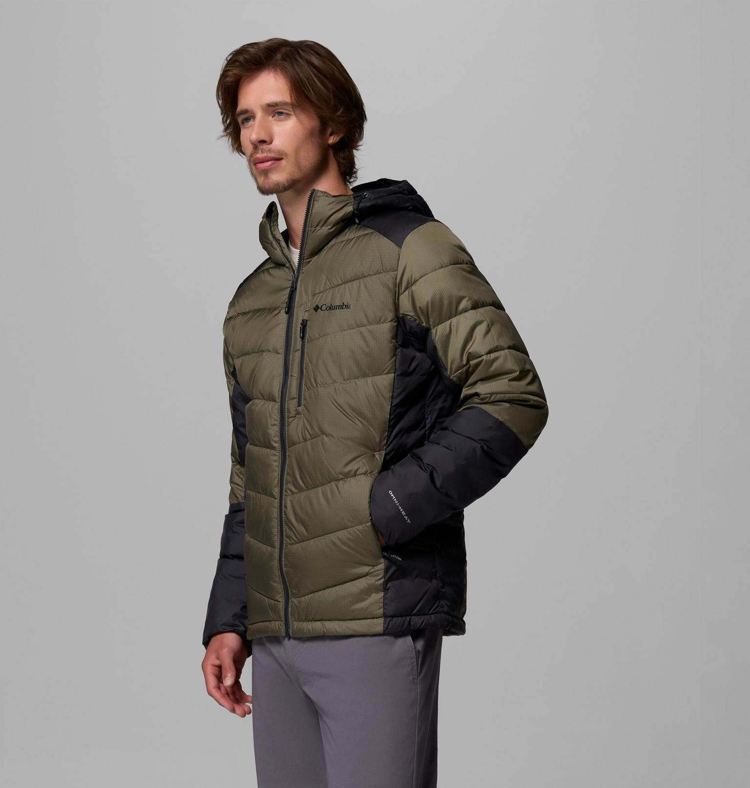 Veste Labyrinth Loop II Insulated Hooded Columbia - Stone Green/Shark