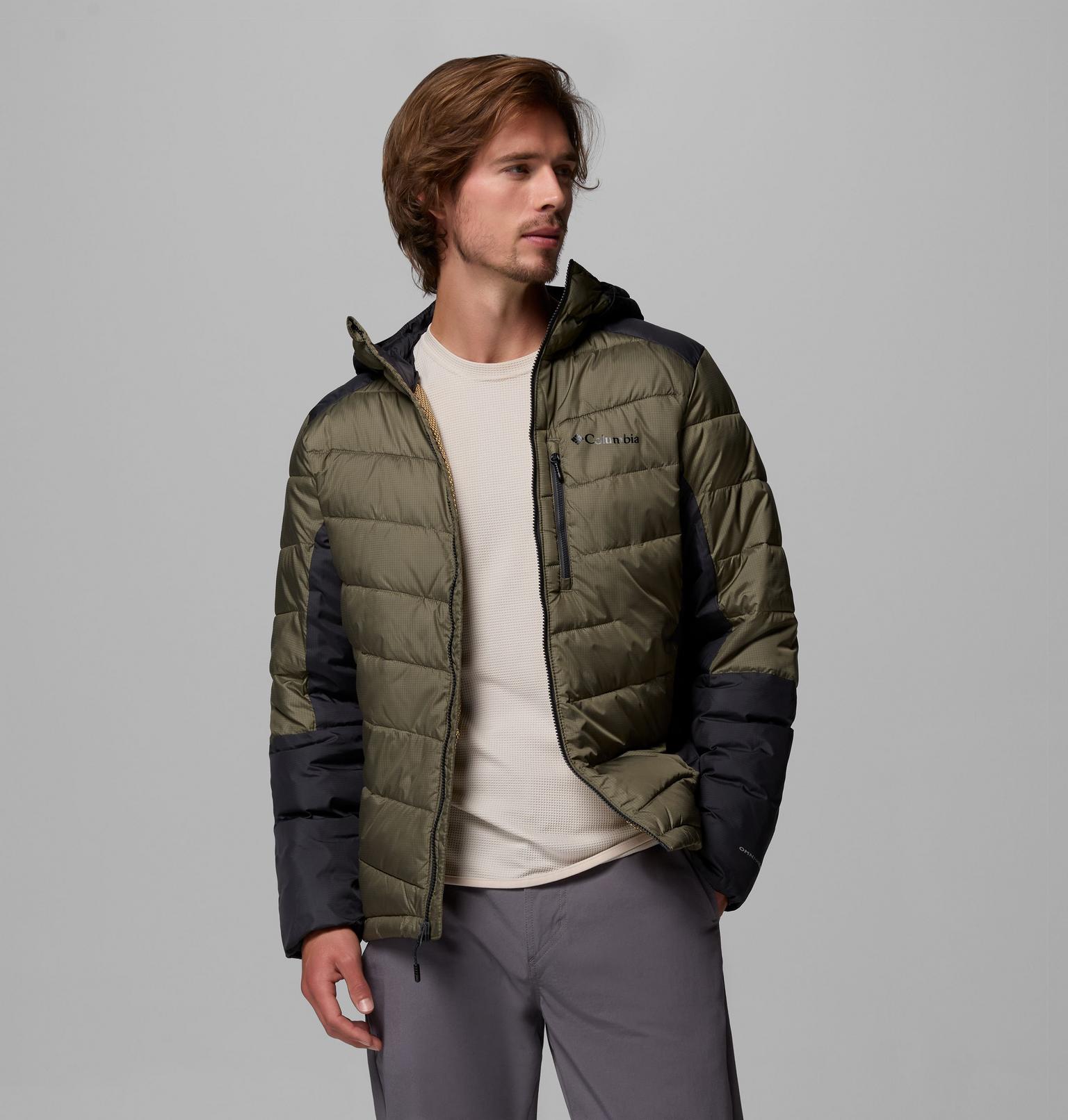 Veste Labyrinth Loop II Insulated Hooded Columbia - Stone Green/Shark