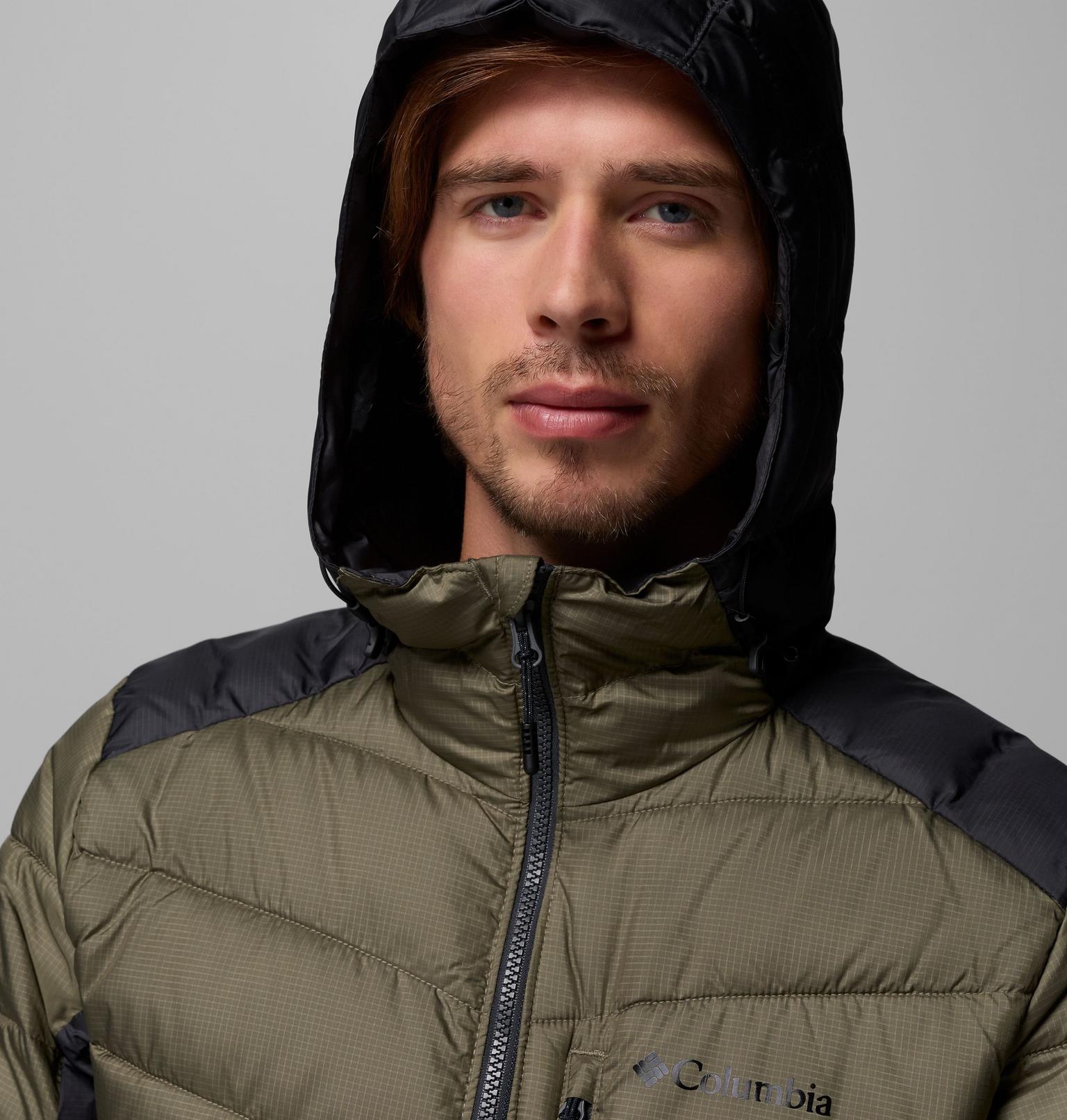 Veste Labyrinth Loop II Insulated Hooded Columbia - Stone Green/Shark