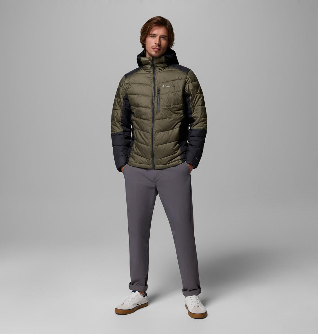 Veste Labyrinth Loop II Insulated Hooded Columbia - Stone Green/Shark