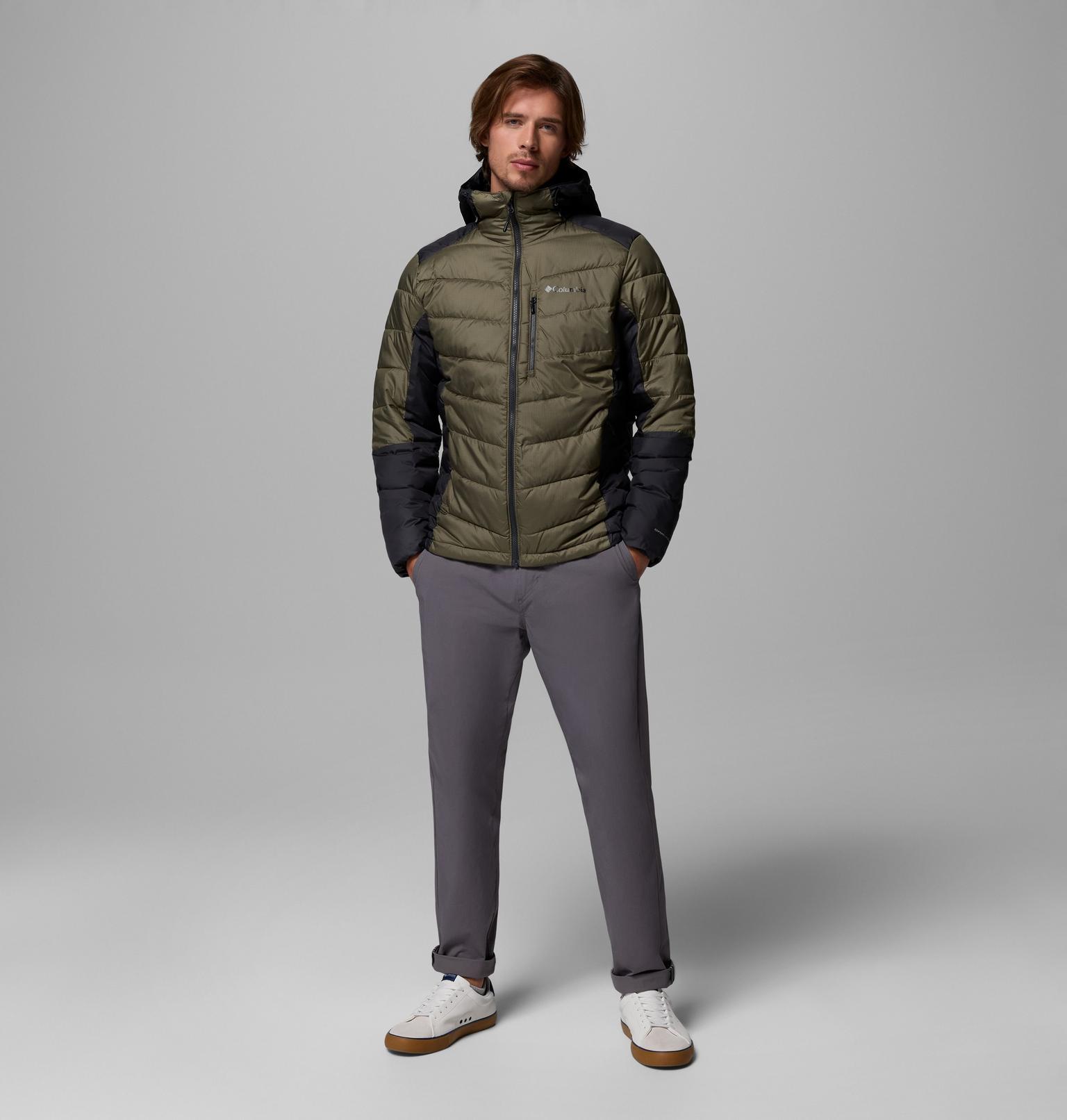 Veste Labyrinth Loop II Insulated Hooded Columbia - Stone Green/Shark