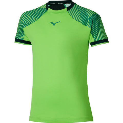 MIZUNO TENNIS SHADOW TEE GREEN