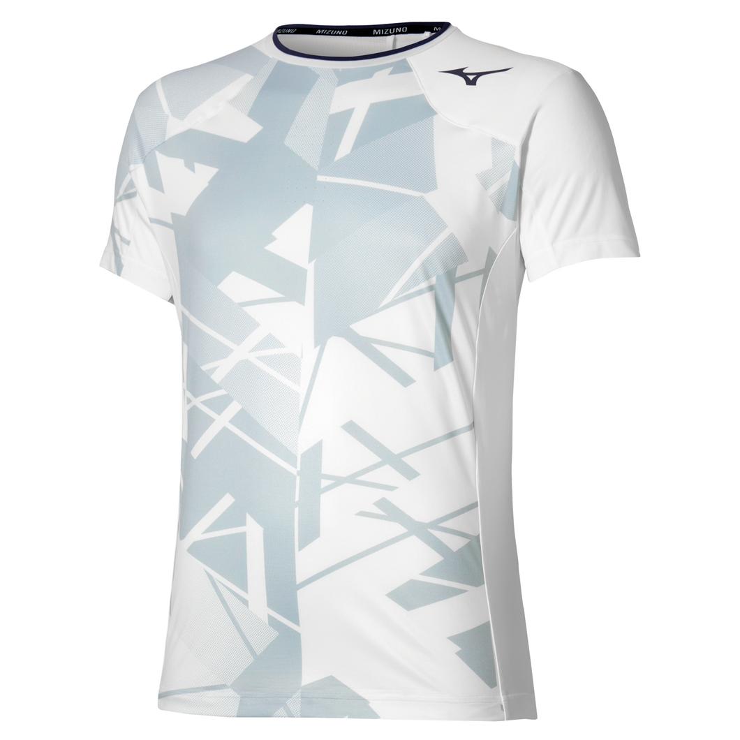 MIZUNO TENNIS SHADOW GRAPHIC WHITE/GREY