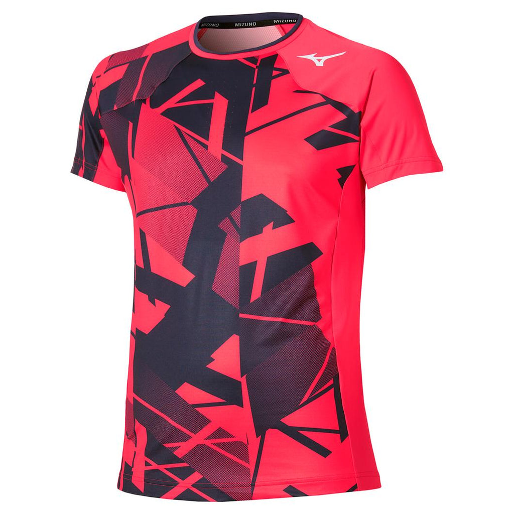 MIZUNO TENNIS SHADOW GRAPHIC BLACK/RED