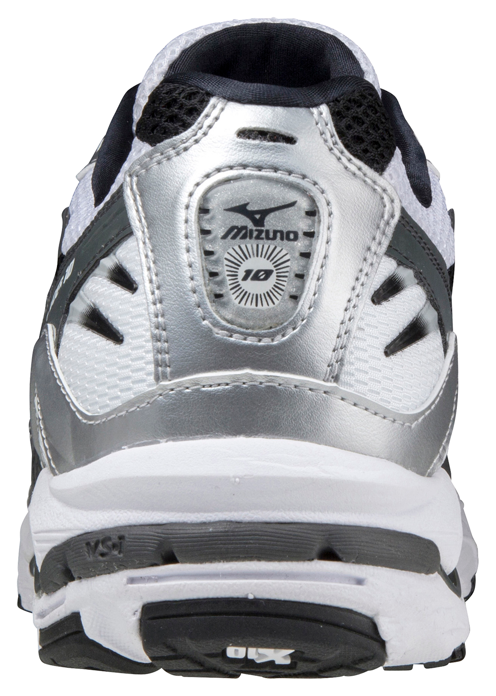 MIZUNO WAVE RIDER 10 WHITE/SILVER