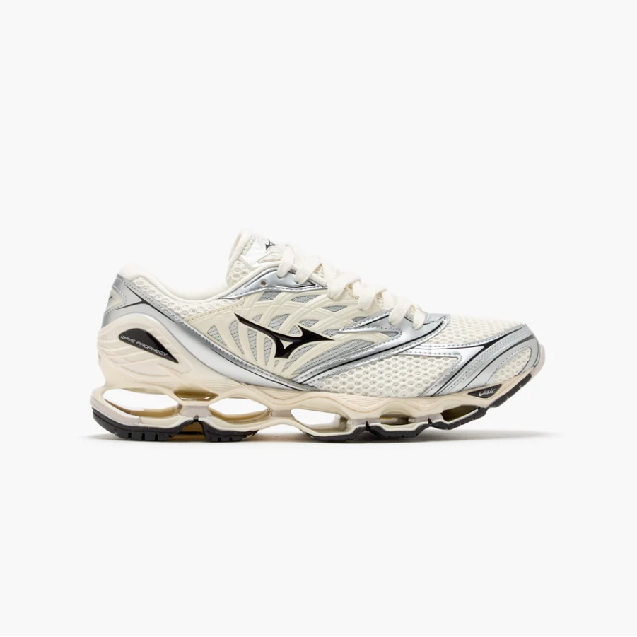 MIZUNO WAVE PROPHECY LS WHITE/SILVER
