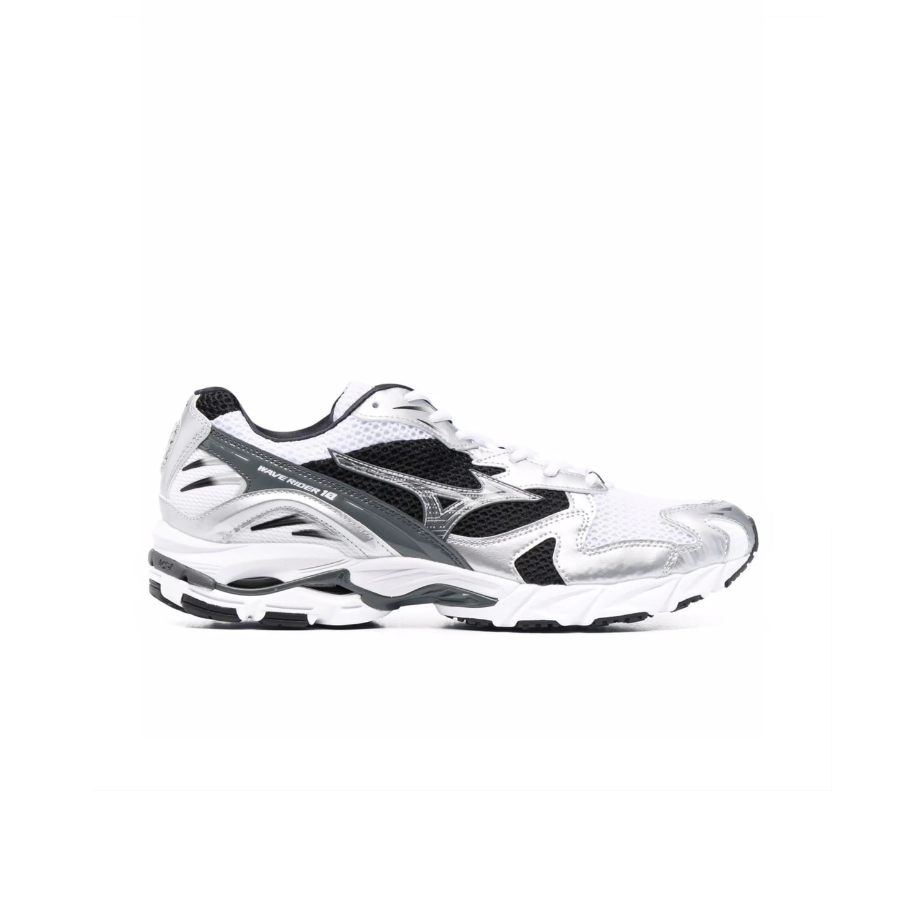MIZUNO WAVE RIDER 10 WHITE/SILVER