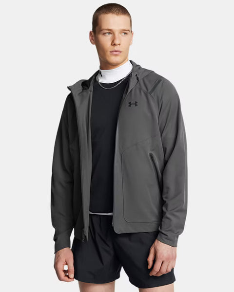 Veste UA Unstoppable Left Chest pour homme grey
