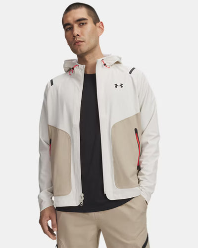 Veste UA Unstoppable Jacket White/Kaki