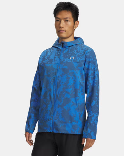 UA Velociti Pro Storm Jacket Blue Atlantis / Washed Navy / Reflective Grey