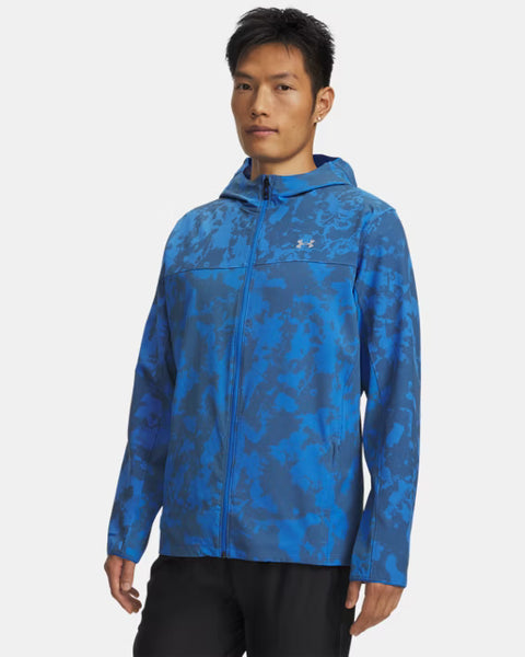 UA Velociti Pro Storm Jacket Blue Atlantis / Washed Navy / Reflective Grey