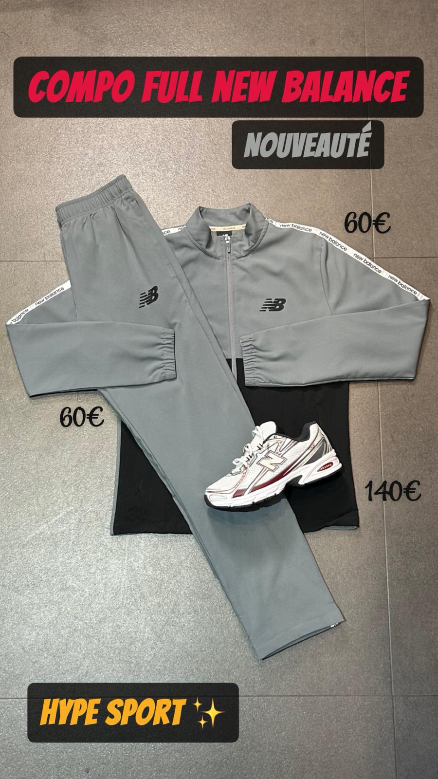 Ensemble New Balance Grey