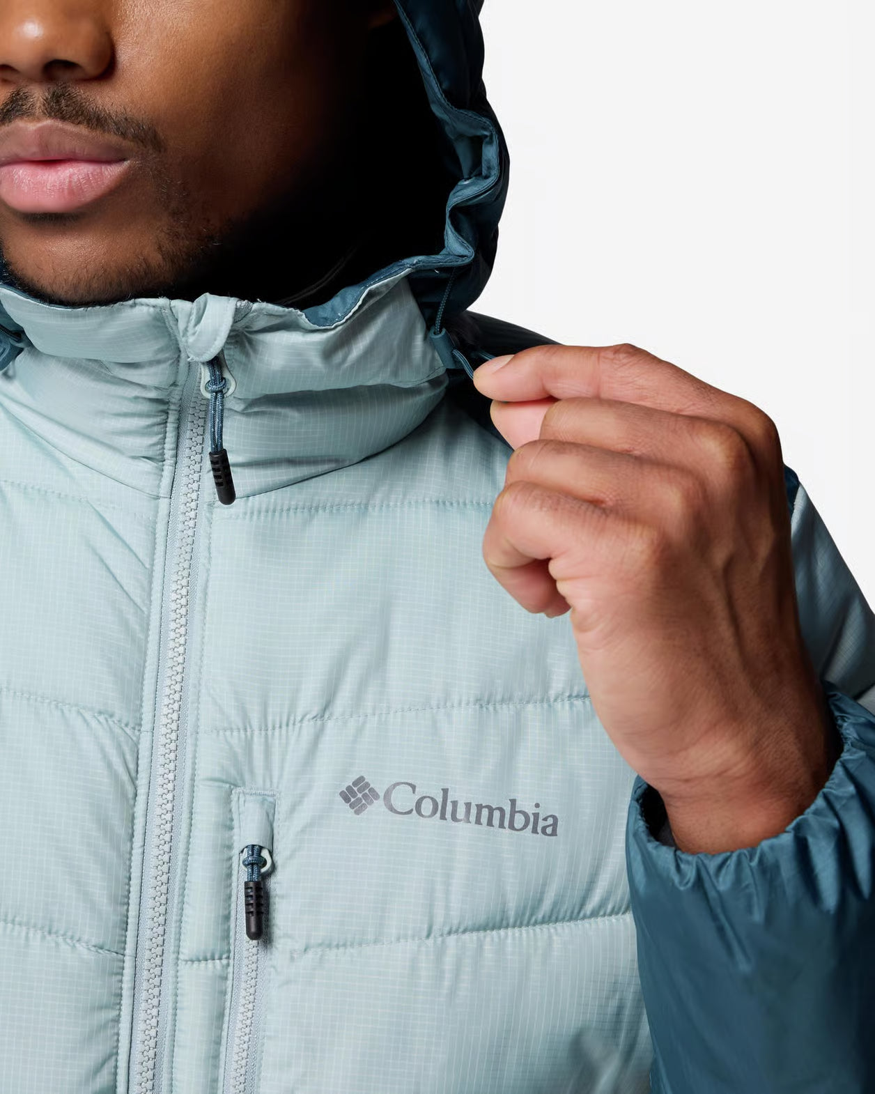 Columbia Labyrinth Loop II Hooded Jacket Light Blue