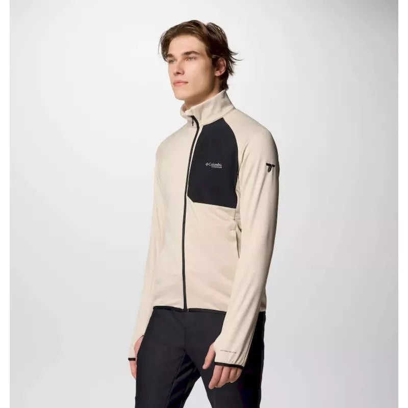 Veste II Technique en Polaire à Quadrillage Triple Canyon™ II Homme Beige