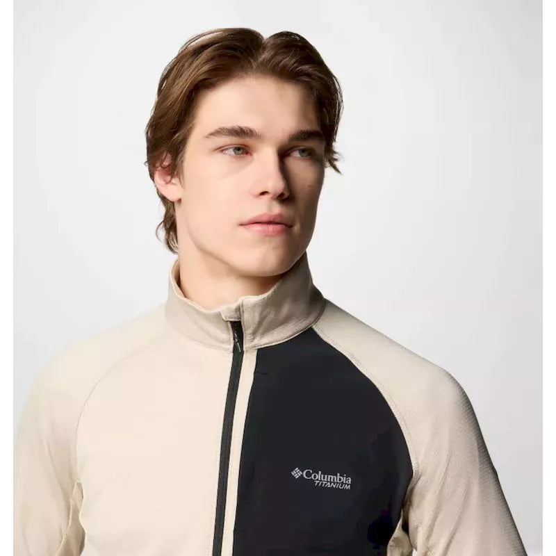 Veste II Technique en Polaire à Quadrillage Triple Canyon™ II Homme Beige