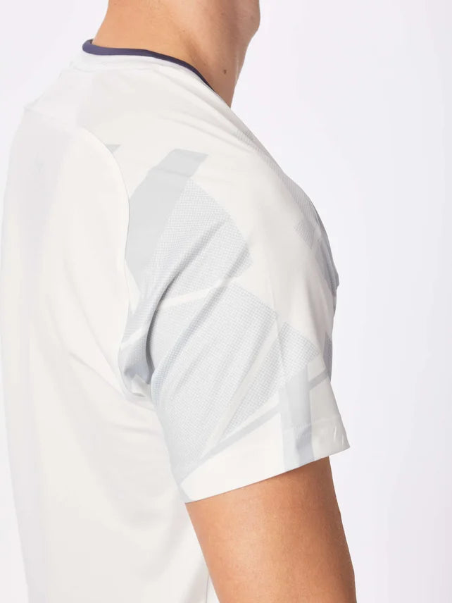 MIZUNO TENNIS SHADOW GRAPHIC WHITE/GREY