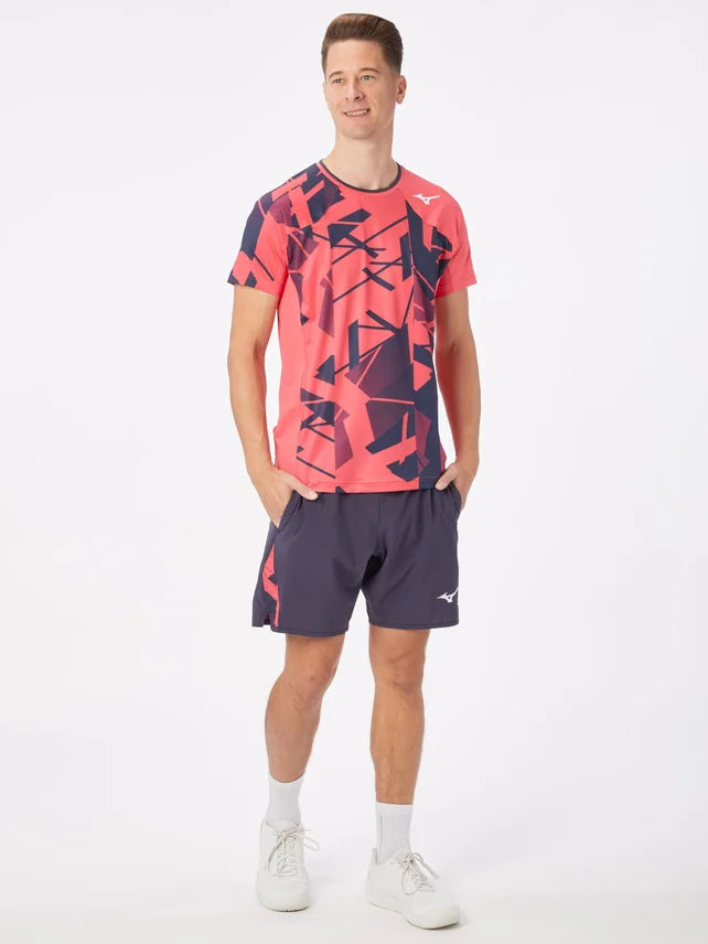 MIZUNO TENNIS SHADOW GRAPHIC BLACK/RED