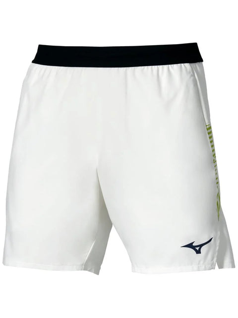 MIZUNO TENNIS SHORT 7 Inchies Amplify White